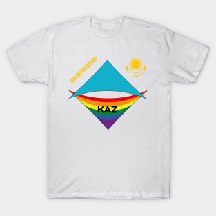 Kazakhstan  pride flag T-Shirt